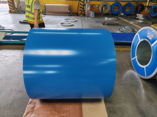 comprar Bobina de aço PPGI revestida de cor com revestimento superior de 10 ‰ 25 μm para painéis de telhado e fabricação de aparelhos online manufacture
