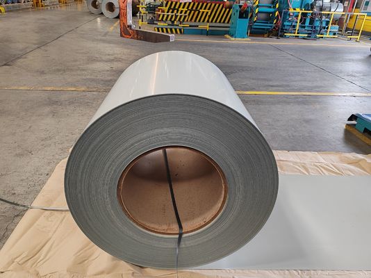 comprar Coilar de aço pré-pintado de 700 ‰ 1250 mm com sistema de cores RAL e revestimento superior de 10 ‰ 25 μm para aplicações de construção e aparelhos online manufacture