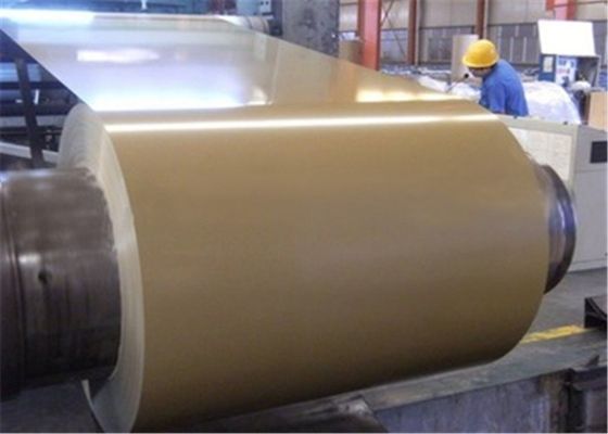 comprar 0.31mm CGCC Z100 PVDF bobina de aço pré-pintada RAL5894 para aplicações de telhados e painéis de construção online manufacture