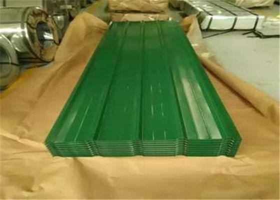 comprar 60 g/m2 Folha de telhado corrugada pré-pintada Painéis metálicos corrugados online manufacture