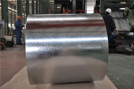 comprar ASTM A653 JIS G3302 bobinas de aço galvanizado a quente com superfície anti-dedo para aparelhos e construção online manufacture