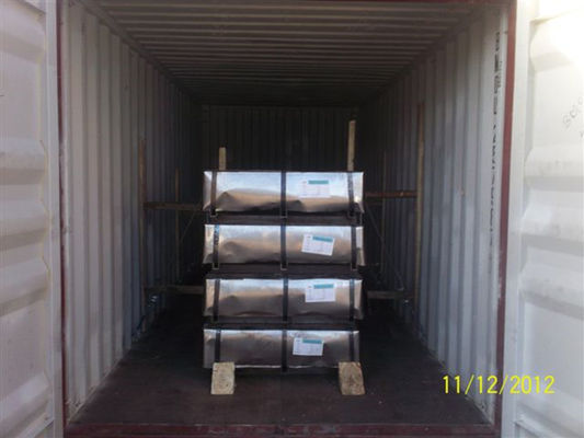 comprar AS 1397 G550 ASTM A653 Chapas de telhado galvanizadas onduladas com spangle regular SGCH online manufacture
