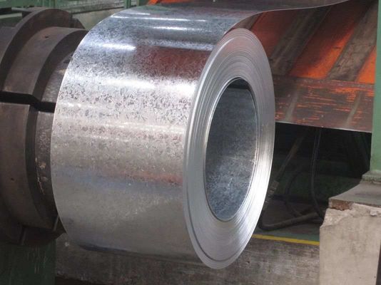 comprar EN10147 Faixa de aço galvanizado de mergulho a quente com espelho zero com superfície passivada e oleada para aplicações de tubulação e construção online manufacture