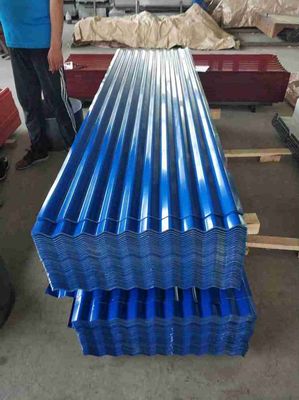comprar ASTM CGCC Pré PaintASTM CGCC 24 Gauge Pré-pintado Folha de telhado corrugado para telhas metálicas Panelsd Folha de telhado corrugado 24 Gauge Telha metálica ondulada online manufacture